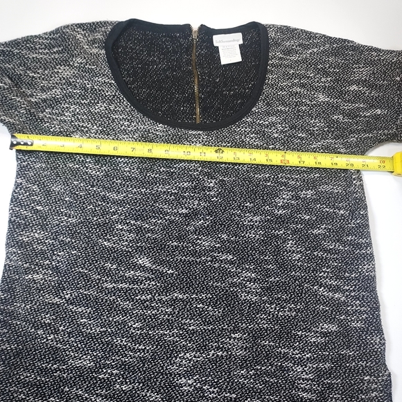 Soft Surroundings Downtown Tunic Marled Sweater, L - Picture 5 of 10